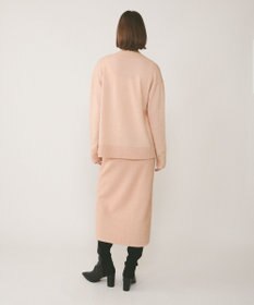 GRACE CONTINENTAL フィルムヤーンニットカーディガン