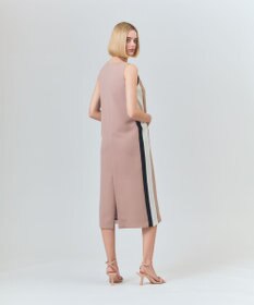 GRACE CONTINENTAL ケープレイヤードドレス