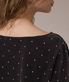 GRACE CONTINENTAL ベロアルーズカットトップ