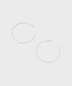 GRACE CONTINENTAL ラインデザインフープピアス