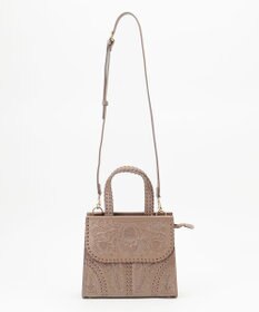 GRACE CONTINENTAL Mini satchelMTLC ブロンズ