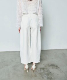 GRACE CONTINENTAL 切替ボリュームデニム