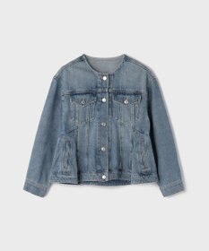 GRACE CONTINENTAL ペプラムデニムジャケット