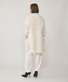 GRACE CONTINENTAL 起毛ニットベスト