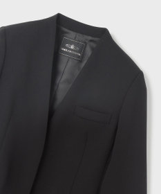 美品　グレースコンチネンタル　ノーカラージャケット38 ノーカラーニットジャケット / GRACE CONTINENTAL | GRACE