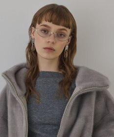 GRACE CONTINENTAL フェイクミンクフードジャケット