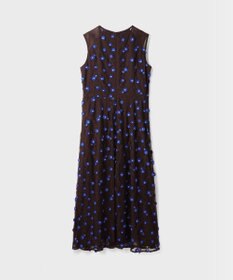 GRACE CONTINENTAL バイカラーレースワンピース