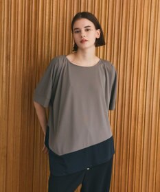 【グレースコンチネンタル】バイカラーアシメトップ バイカラーアシメトップ / GRACE CONTINENTAL | GRACE