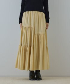 GRACE CONTINENTAL ティアードロングスカート