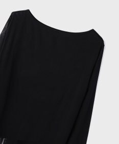 GRACE CONTINENTAL アセテートシアーカットトップ