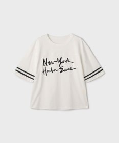 GRACE CONTINENTAL カレッジロゴプリントTシャツ