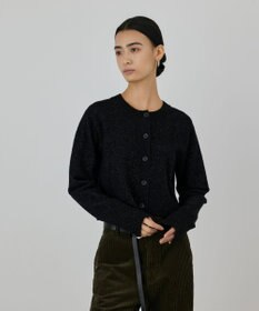 GRACE CONTINENTAL ラメショートニットカーディガン