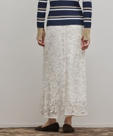 GRACE CONTINENTAL チュールレースマーメイドスカート