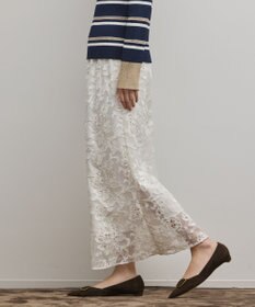 GRACE CONTINENTAL チュールレースマーメイドスカート