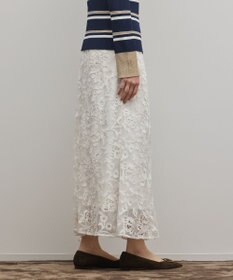 GRACE CONTINENTAL チュールレースマーメイドスカート