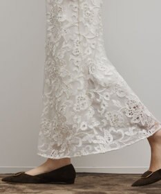 GRACE CONTINENTAL チュールレースマーメイドスカート