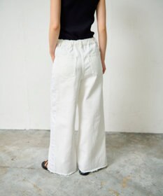 GRACE CONTINENTAL デニムワイドイージーパンツ