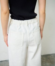 GRACE CONTINENTAL デニムワイドイージーパンツ