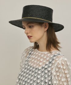 GRACE CONTINENTAL Ferrucio Vecchi チェーンハット