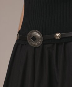 GRACE CONTINENTAL コンチョレザーベルト