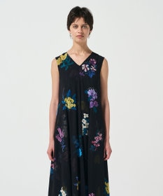 GRACE CONTINENTAL ボタニカルレイヤードワンピース