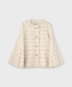 GRACE CONTINENTAL フレアスリーブツイードジャケット