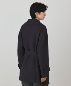 GRACE CONTINENTAL カシミヤ混リバーコート