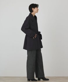 GRACE CONTINENTAL カシミヤ混リバーコート