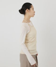 GRACE CONTINENTAL シアーレイヤードカットトップ