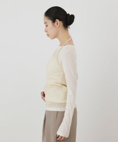 GRACE CONTINENTAL シアーレイヤードカットトップ