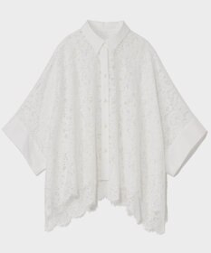 GRACE CONTINENTAL レースポンチョシャツ