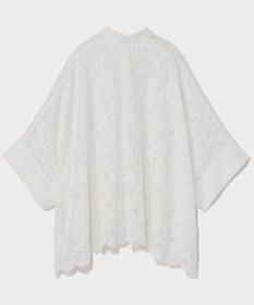 GRACE CONTINENTAL レースポンチョシャツ