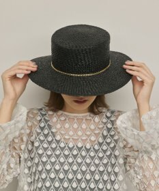 GRACE CONTINENTAL Ferrucio Vecchi チェーンハット