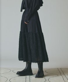 GRACE CONTINENTAL フェザージャガードコンビスカート