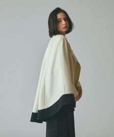 GRACE CONTINENTAL ストール付リバーケープ