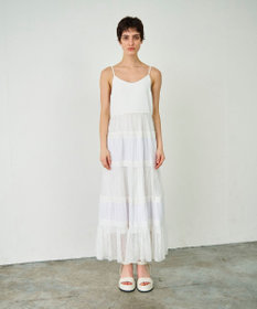 GRACE CONTINENTAL レースコンビキャミソールワンピース