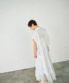 GRACE CONTINENTAL レースコンビキャミソールワンピース