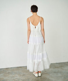 GRACE CONTINENTAL レースコンビキャミソールワンピース