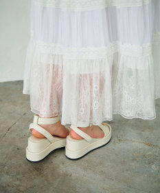 GRACE CONTINENTAL レースコンビキャミソールワンピース