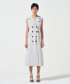 GRACE CONTINENTAL バックプリーツトレンチワンピース
