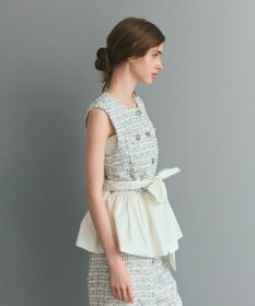 GRACE CONTINENTAL ツイードコンビジレ