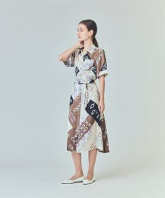 GRACE CONTINENTAL チェーンシャツドレス