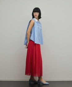 GRACE CONTINENTAL トリコットプリーツスカート