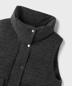 GRACE CONTINENTAL スタンドニットダウンベスト