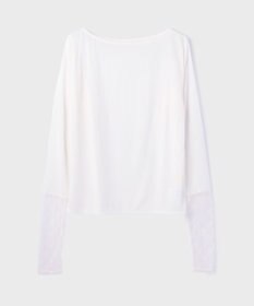 GRACE CONTINENTAL アセテートシアーカットトップ