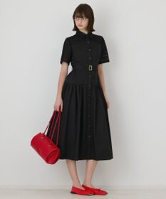 GRACE CONTINENTAL レースドッキングフレアワンピース
