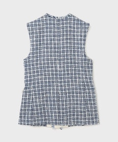 GRACE CONTINENTAL ルーズツイードジレジャケット