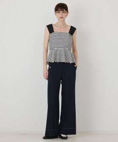 GRACE CONTINENTAL ストライプキャミソール