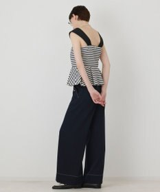 GRACE CONTINENTAL ストライプキャミソール