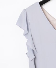 GRACE CONTINENTAL バックレースドレス